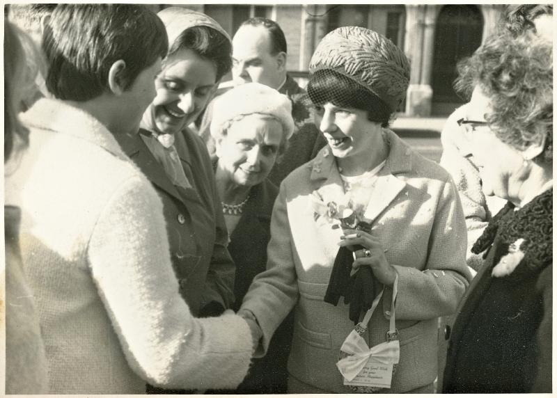 Carol Wilson & Keith Jones' wedding day, 29th October 1966 at Coventry Register Office - CLICK TO VIEW ZOOMED IMAGE Family image
