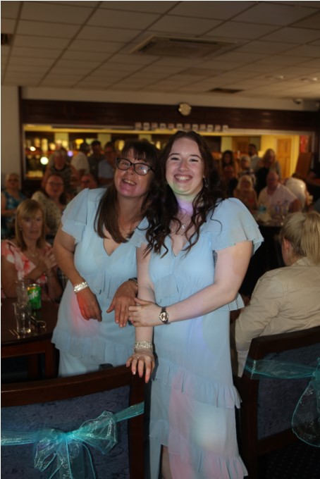 Georgina & Andrew Cox's wedding day, 20th August 2022 - Reception at Willenhall Social Club - CLICK TO VIEW ZOOMED IMAGE Family image