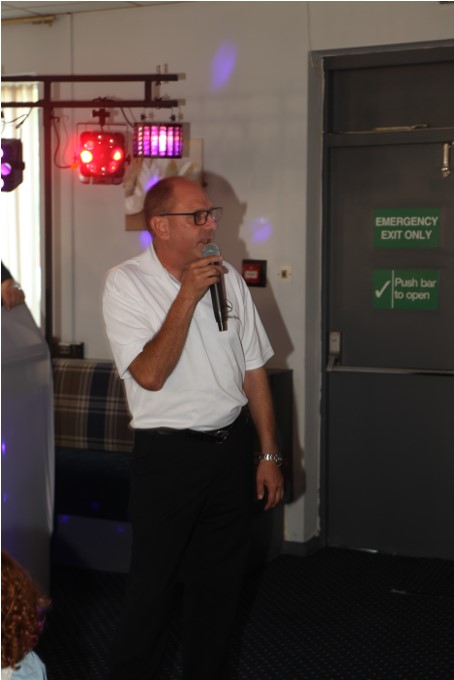 Georgina & Andrew Cox's wedding day, 20th August 2022 - Reception at Willenhall Social Club - CLICK TO VIEW ZOOMED IMAGE Family image