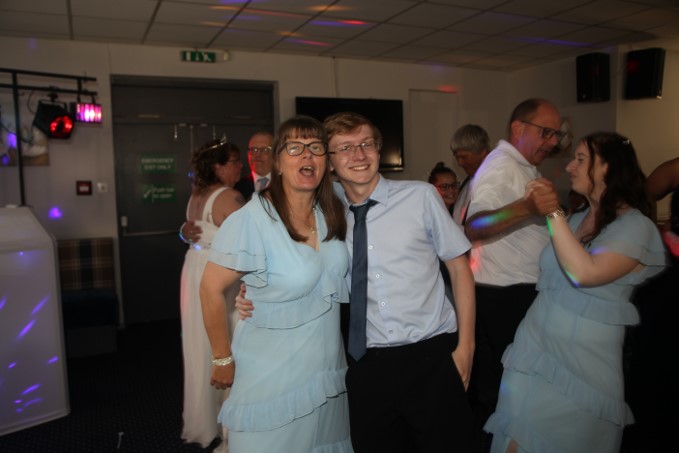 Georgina & Andrew Cox's wedding day, 20th August 2022 - Reception at Willenhall Social Club - CLICK TO VIEW ZOOMED IMAGE Family image