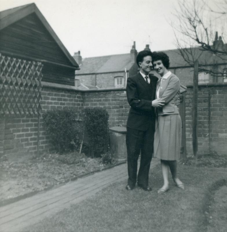 Bill & Jeanette Orland at 80 Harefield Road, c1963 - CLICK TO VIEW ZOOMED IMAGE Family image