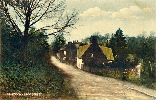 Back Street, Billesdon, c1940