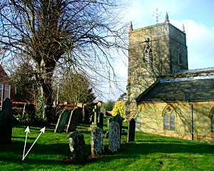 Gravestones in Creaton 2003