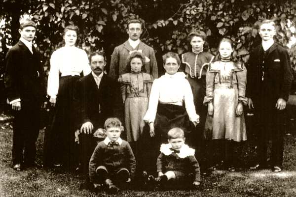 John Mortimer Orland and family