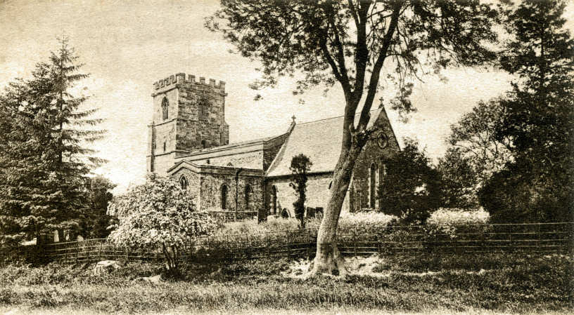 Winwick church c1900